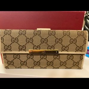 Gucci Wallet Purse Long Wallet G logos